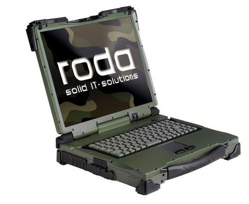 Industrie-Notebook - Rocky® RK9 - roda computer GmbH - Intel® Core™2 Duo / Intel® GMA 4500 MHD / MIL-STD-810G