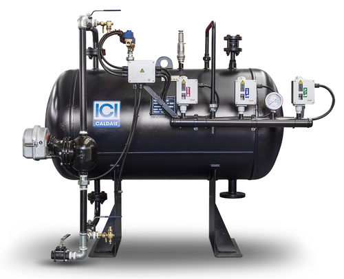 Stickstofftank - VEO series - ICI POWERING EVOLUTION - Kohlenstoffstahl / Druck / horizontal