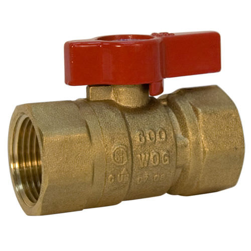 Kugelventil - GB1A series - NIBCO - Hebel / für Erdöl / für Gas