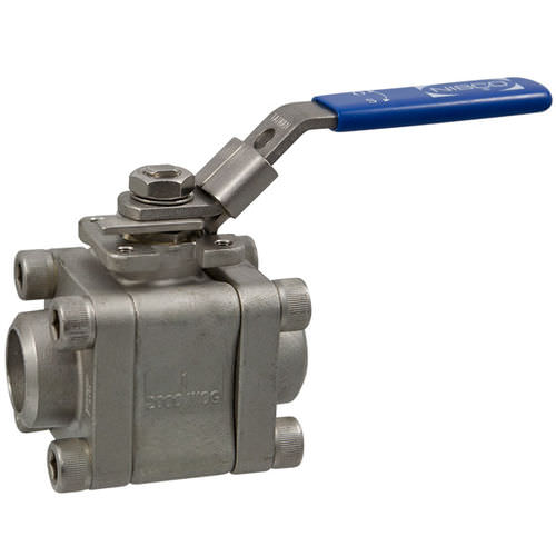 Kugelventil - BM-590-S6-R-66-FS-LL series - NIBCO - Hebel / Isolation / für Chemikalien