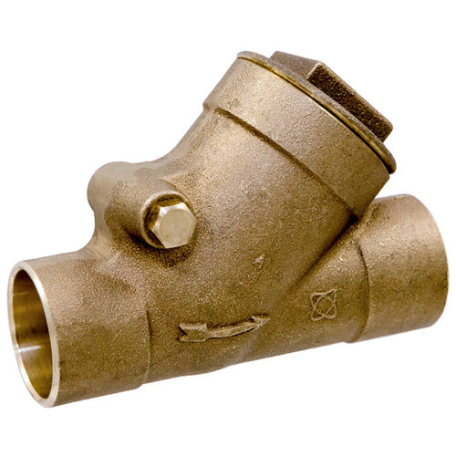 Klappenrückschlagventil - S-413-LF series - NIBCO - Einschraub / Y-förmig / Reinigung
