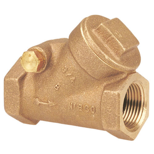 Klappenrückschlagventil - KT-403-W series - NIBCO - Gewinde / Reinigung / Feuerschutz