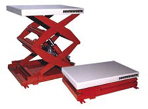 Doppelscheren-Hubtisch - LS series - SOUTHWORTH - hydraulisch / festinstalliert