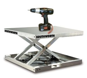 Scherenhubtisch - max. 300 lb | Lift-Tool™ - SOUTHWORTH - hydraulisch / festinstalliert