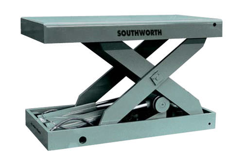 Scherenhubtisch - L series - SOUTHWORTH - hydraulisch / festinstalliert / für schwere Lasten