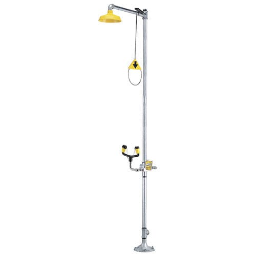 Bodenstehende Sicherheitsdusche - 01050205 series - ENCON SAFETY PRODUCTS INC. - augen / für den Innenraum