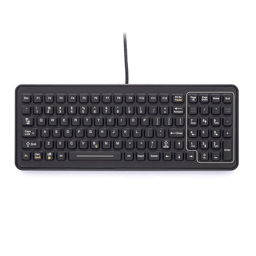 Desktop-Tastatur - SLK-101-NV - IKEY Industrial Peripherals - 101 Tasten / Industrie / Polycarbonat