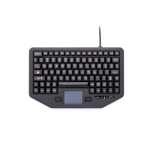 Desktop-Tastatur - IK-88-TP-USB - IKEY Industrial Peripherals - mit mechanischen Tasten / 88 Tasten / Touchpad