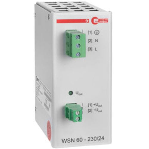 Stromversorgung für DIN-Schiene - WSN 60 - Elektra Elektronik GmbH & Co. Störcontroller KG - AC/DC / gesteuert / Schaltnetzteil