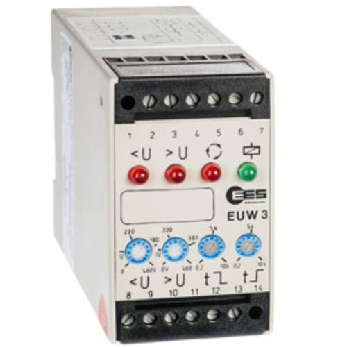 Unterspannungs-Überwachungsrelais - EUW 3 - Elektra Elektronik GmbH & Co. Störcontroller KG - Überspannung / Phasenfolge / dreiphasig