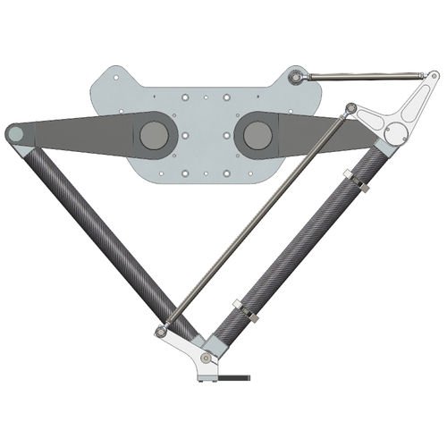 Delta-Roboter - D2-1000-S030 - Codian Robotics - 2-Achs / Pick-and-Place / für die Lebensmittelindustrie