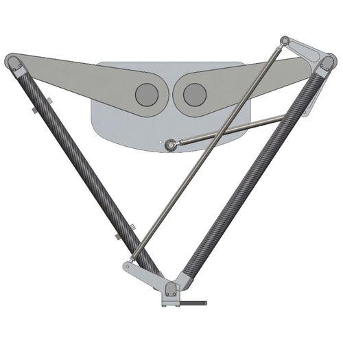 Delta-Roboter - D2-1500-S030 - Codian Robotics - 2-Achs / Pick-and-Place / für die Lebensmittelindustrie