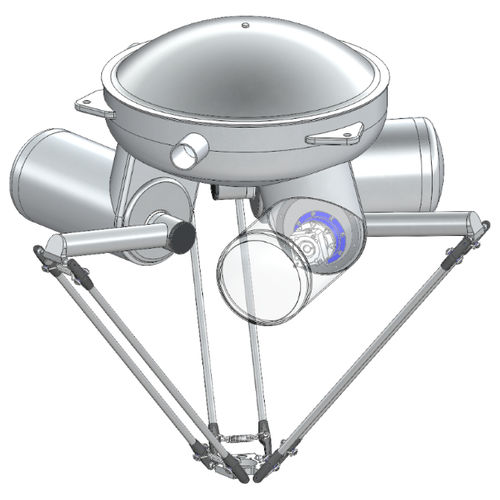 Delta-Roboter - D4-800-HD021 - Codian Robotics - 4-Achs / Pick-and-Place / für die Lebensmittelindustrie