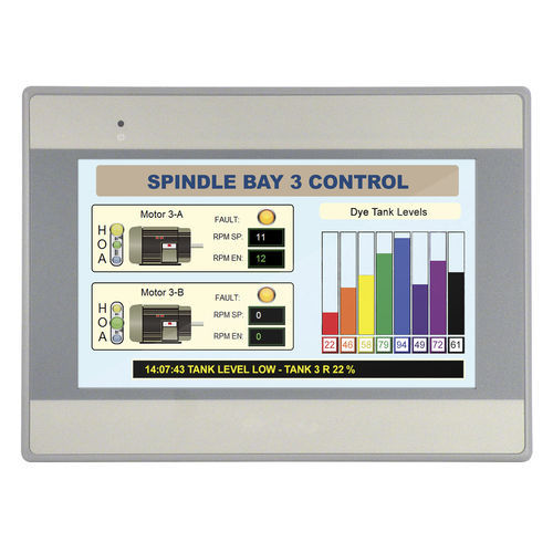 HMI mit resisitivem Touchscreen - HMI5070L - Maple Systems - einbaufähig / 800 x 480 / ARM Cortex-A8