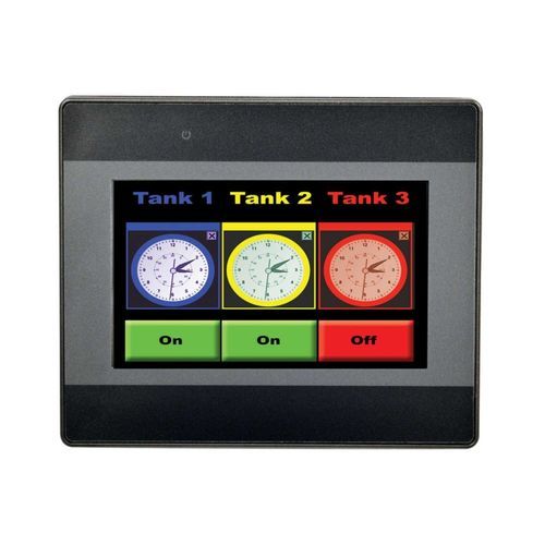 HMI mit resisitivem Touchscreen - HMI5043LB - Maple Systems - einbaufähig / 480 x 272 / RISC