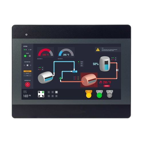 HMI mit resisitivem Touchscreen - HMI5100B - Maple Systems - einbaufähig / 1024 x 600 / RISC