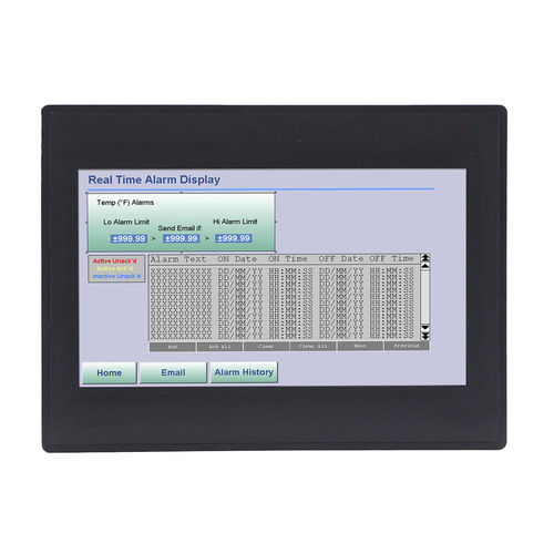HMI mit resisitivem Touchscreen - HMC4070A-M - Maple Systems - einbaufähig / 1024 x 600 / RISC