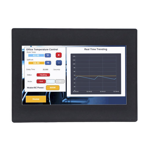 HMI mit resisitivem Touchscreen - HMC2070A-M - Maple Systems - einbaufähig / 800 x 480 / RISC
