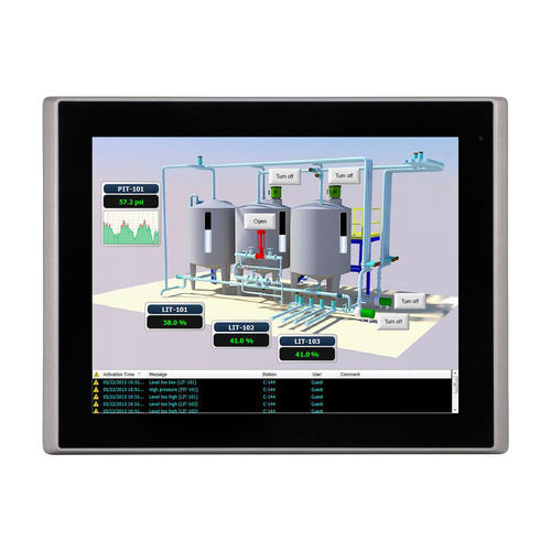 Panel-PC / TFT LCD - OMI6812B - Maple Systems - mit resisitivem Touchscreen / 12" / 800 x 600
