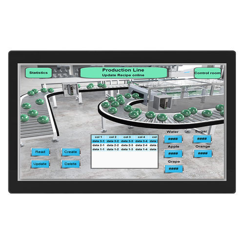 Panel-PC / LCD - PC1221AP - Maple Systems - mit kapazitivem Touchscreen / 21" / Intel® Apollo Lake