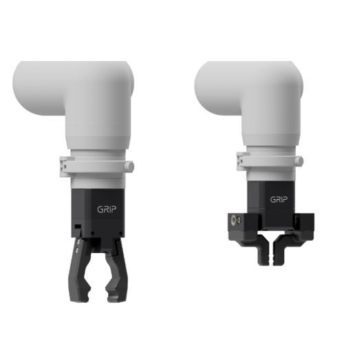 Pneumatikgreifer - GRIP GmbH Handhabungstechnik - parallel / 2 Backen / für die Lebensmittelindustrie