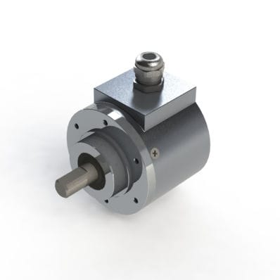 Inkrementaler Drehgeber - AWI 58  - Hohner Elektrotechnik GmbH - mechanisch / mit Vollwelle / Flansch