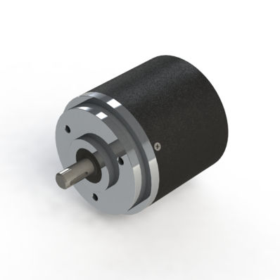 Absoluter Drehgeber - AWA 90  - Hohner Elektrotechnik GmbH - mechanisch / 12-Bit / mit Vollwelle