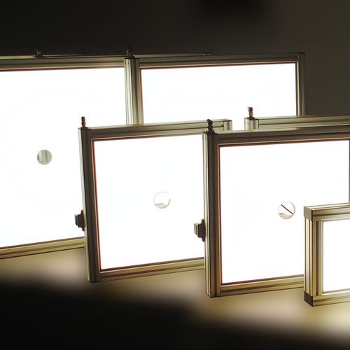 Machine-Vision-Beleuchtung / Auflicht - HCL-LEF-C series - VEA Srl - rechteckig / LED / weiß