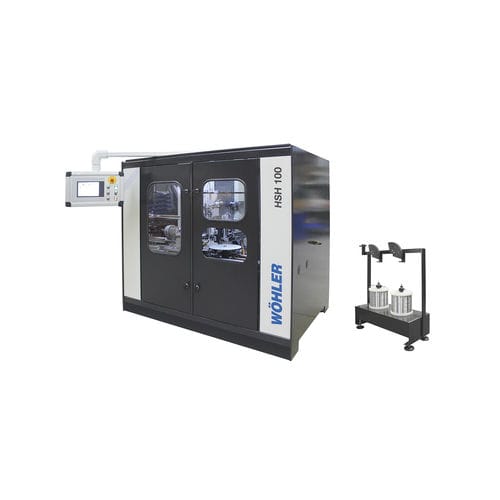 Produktionsanlage für Tellerbürstensegmente - HSH 100 - Wöhler Brush Tech - automatisch