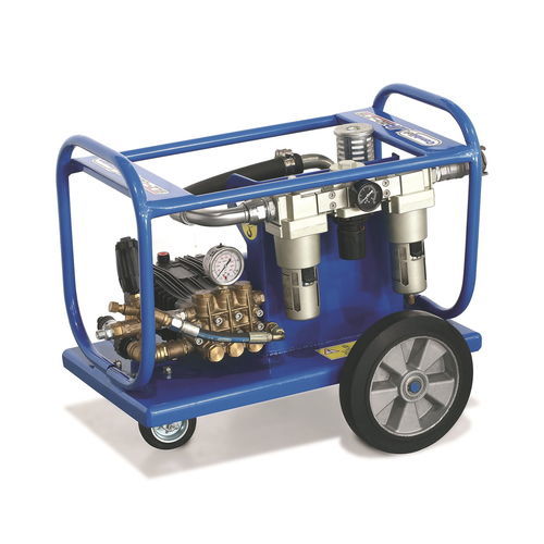 Kaltwasser-Hochdruckreiniger - JA20-275 - CombiJet - pneumatisch / mobil / Stahl