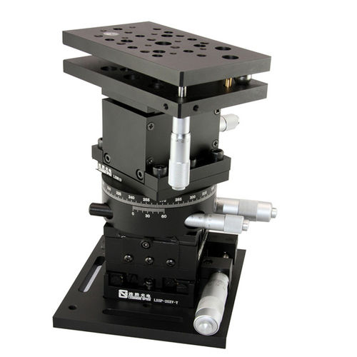 XYZ-Positioniertisch - LSSZ-06-01 - Jiangxi Liansheng Technology Co., Ltd. - drehbar / manuell / 3-Achs
