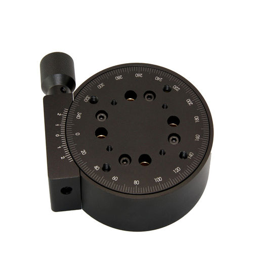 Drehbarer Tisch - LSSH-100WS - Jiangxi Liansheng Technology Co., Ltd. - manuell / einachsig / Präzision