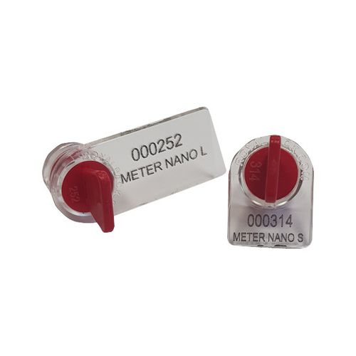 Polycarbonat-Sicherheitsplombe - METER NANO S y L  - ROYAL PACK - Metalldraht / Harz / für Feuerlöscher
