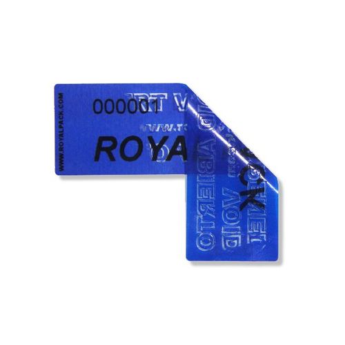 Sicherheitsetikett - ROYAL PACK - Kunststoff / Rollen / Schutz