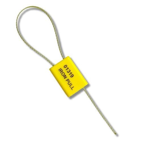 Hochsicherheits-Kabelplombe / galvanisiertem Stahl - IRON PULL - ROYAL PACK