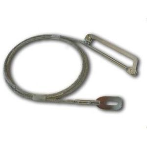Hochsicherheits-Kabelplombe / Kunststoff - AIRLINE - ROYAL PACK - Stahl / Dekorputz