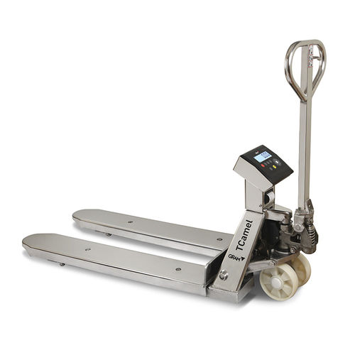Hubwagen mit Wiegesystem - Gram Core TCamel Inox - Gram Group - elektrisch / Geh / 380 V