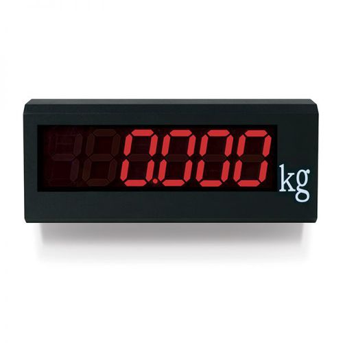 Slave-Anzeige / für Wägeinstallationen - RD3 - Gram Group - LED / 6-stellig
