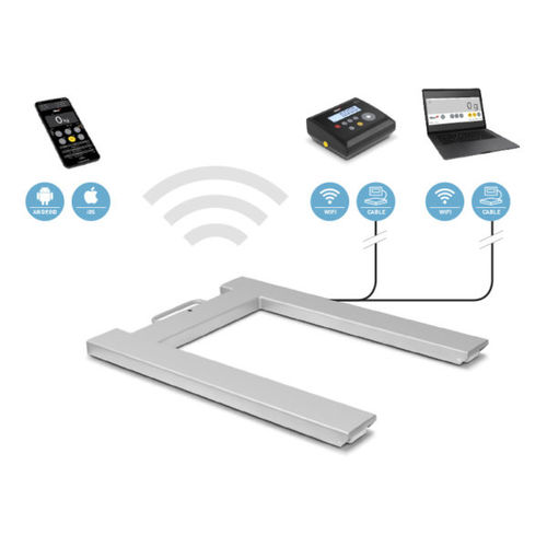 Edelstahl-Palettenwaage - XTREM Scorpion AI series - Gram Group - mit separatem Anzeiger / mobil