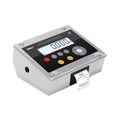 Wägeindikator mit integriertem Drucker - GRAM K3i Printer Indicator - GRAM - digital / mit LCD-Anzeige / Benchtop