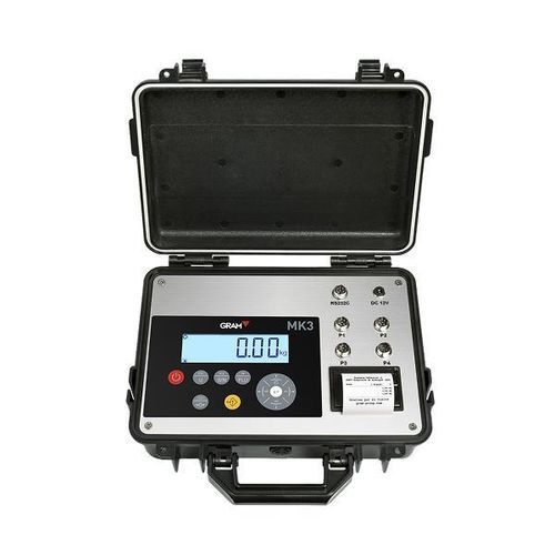 Wägeindikator mit integriertem Drucker - GRAM MK3 Printer Indicator - GRAM - mit LCD-Anzeige / tragbar / Akku