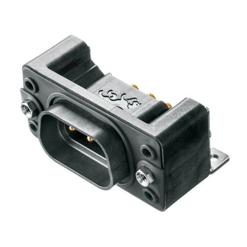 Hybrid-Steckverbinder - PA Series - Positronic Industries - PCB / rechteckig / innen