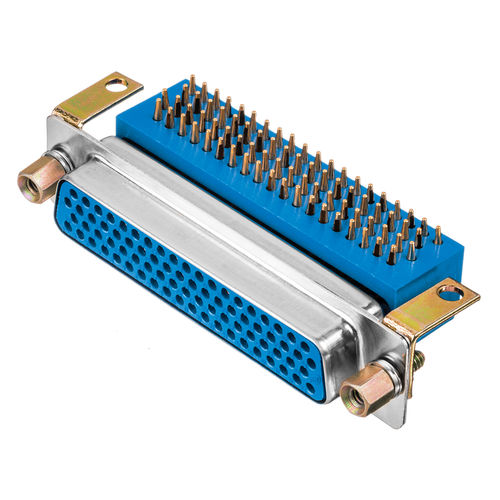 Steckverbinder / hohe Dichte - PCDD Series - Positronic Industries - RF / D-sub / PCB