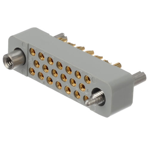 Rechteckiger Steckverbinder - SGM Series - Positronic Industries - Stromversorgung / PCB / gerade Ausführung