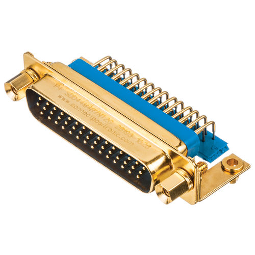 Steckverbinder / hohe Dichte - SDD Series - Positronic Industries - RF / D-sub / PCB