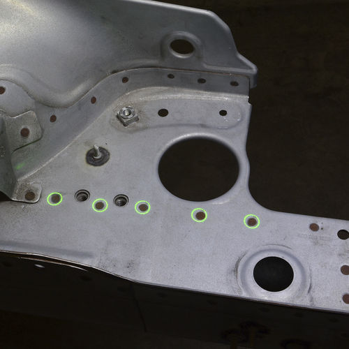 Laserprojektor für Qualitätskontrolle - WERKLICHT - EXTEND3D - für Optimierung der Betriebs / für Fehlervermeidung / für Fixierung