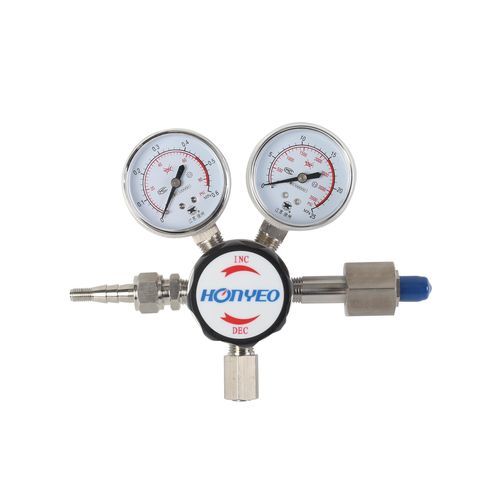 Gasdruckregler - YQJG (F) series - Xuzhou Hongye Apparatus & Instrument Co.,LTD - Membran / einstufig / Messing