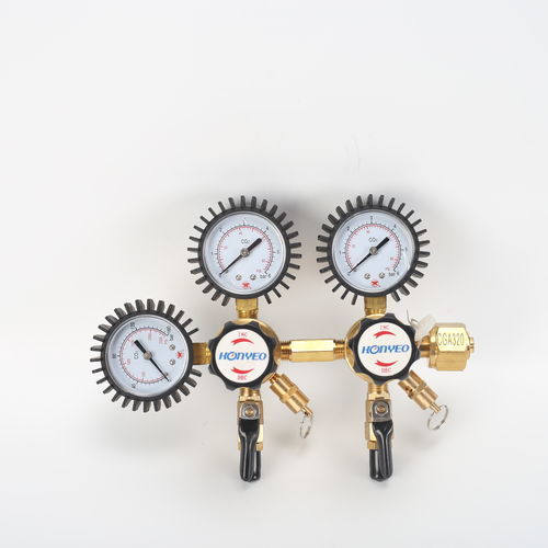 Gasdruckregler - YQJX-N1/-N2 - Xuzhou Hongye Apparatus & Instrument Co.,LTD - für CO2 / Membran / Messing