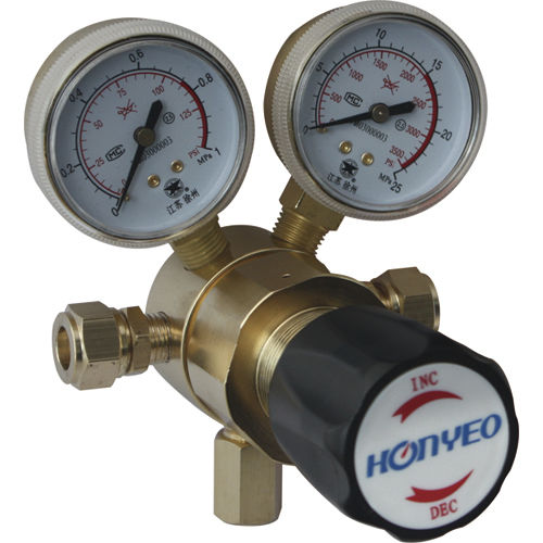 Gasdruckregler - JG - Xuzhou Hongye Apparatus & Instrument Co.,LTD - Membran / einstufig / Messing
