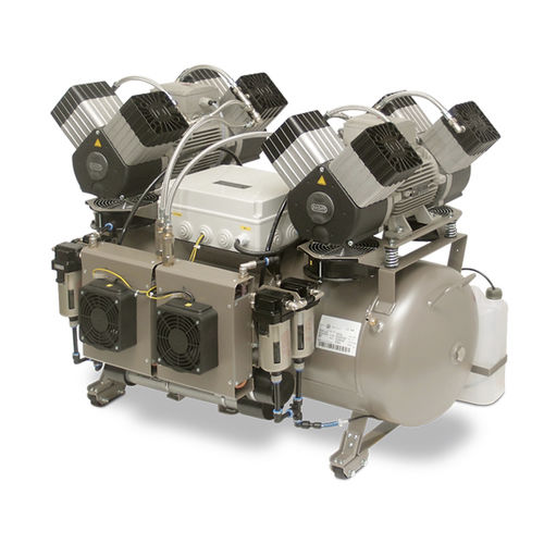 Kolbenkompressor - DK50 2x4VR/110/M - EKOM France - Luft / mit Elektromotor / tragbar